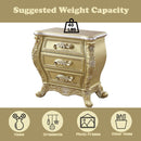 Cabriole - Nightstand - Gold