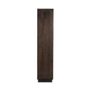 Rogers - Solid Wood Tall Cabinet - Dark Brown
