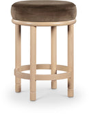 Monette - Counter Stool With Natural Base