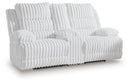 Rhines Falls - 2 Pc. - Power Reclining Sofa And Loveseat - Alloy