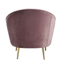 Abey - Chair - Pink Velvet