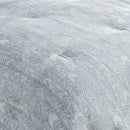 French Herringbone - Comforter Euro Sham - Storm