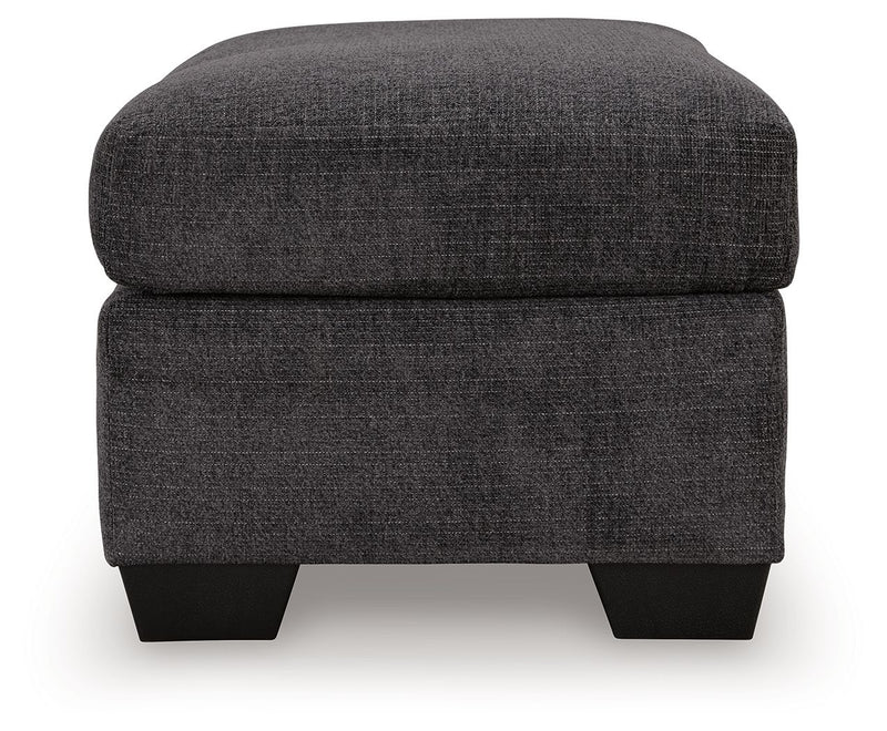 Loreo - Ottoman - Ebony