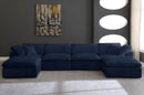 Cozy - 6 Piece Modular Double Chaise Sectional
