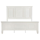 Sandy Beach - 63" Panel Bed with High Headboard