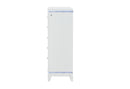 Alina - 5 Piece Full Bedroom Set With LED, Cooler, Speaker And USB - White