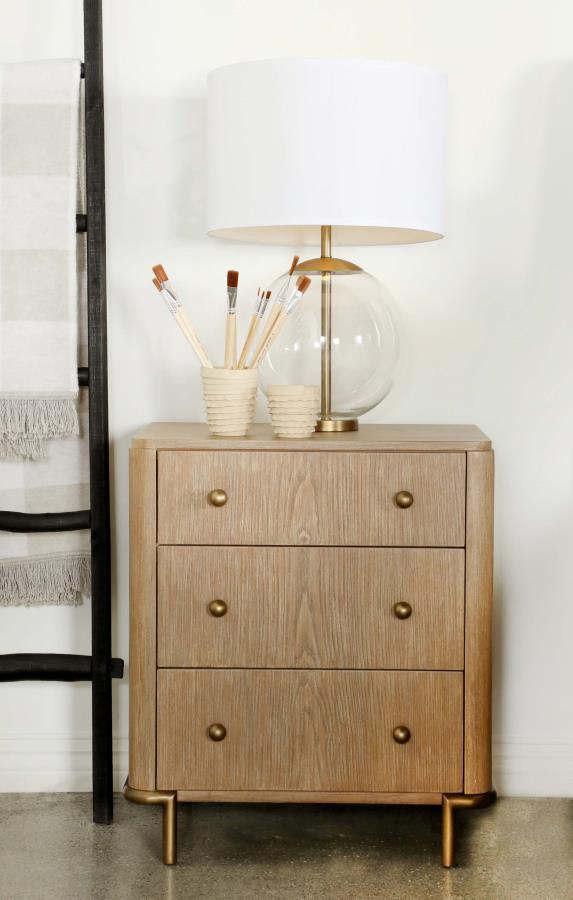 Arini - 3-Drawer Nightstand