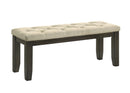 Herbert - Bench - Espresso / Beige