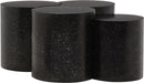 Dimple - 20" 4 Piece Modular Coffee Table - Terazzo Finish