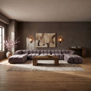 Orin - 7 Piece Modular Sectional (3 Modular Chairs, 2 Corner Chairs & 2 Ottomans)