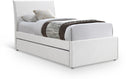 Myles - Linen Twin Trundle Bed