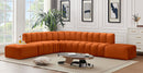Arc - Velvet 7 Piece Corner Modular Sofa