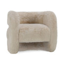 Teddy - Plush Accent Chair - Beige