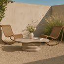 Branna - Concrete Coffee Table - Taupe