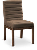 Evelyn - Dining Chair With Brown Legs