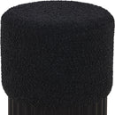 Veranda - Ottoman / Stool With Black Base