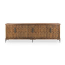 Willmark - 6 Door Iron Leg Sideboard