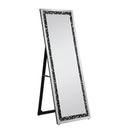 Nysa - Floor Mirror - Faux Crystals