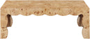 Vassa - Burl Veneer Coffee Table