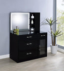 Flora - 2-Drawer Vanity Set With LED Mirror