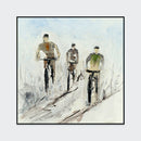 Group - 48' x 48' Painting Art By Buddy Whitlock - Multi
