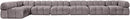 Orin - 7 Piece Modular Sectional (5 Modular Chairs, 2 Corner Chairs)