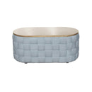 Saree - Coffee Table - Light Teal Chenille