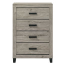 Mari - Chest - Light Gray Finish