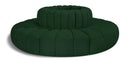 Arc - Boucle Fabric 8 Piece Round Modular Sofa