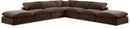 Comfy - 7 Piece Velvet Modular Corner Sectional