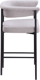 Malin - Linen Counter Stool (Set of 2)