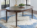 Lavinton - Oval Dining Room Extension Table - Brown