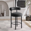 Bordeaux - Stool With Black Legs (Set of 2)