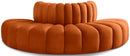 Arc - Velvet 4 Piece Modular Sofa