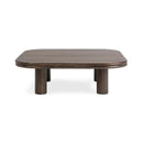 Miranda - Square Coffee Table - Cocoa Brown