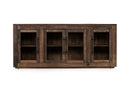Jett - Wood 4 Door Cabinet - Natural