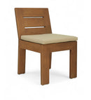 Mirella - Water Resistant Fabric Upholstered Outdoor Patio Dining Side Chair