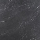 Camden - Round Faux Marble Top Dining Table - Black