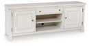 Robbinsdale - Extra Large TV Stand - Antique White