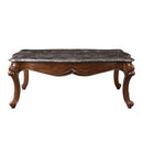 Miyeon - Coffee Table - Marble Top & Cherry