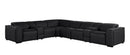 1224 - 8-Piece L-Shaped Sectional Sofa In With 3 Power Recliners & Power Headrests