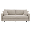 Haran - Sofa With Sleeper - Beige Fabric