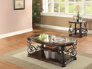 Laney - Glass Top Coffee And End Table Set