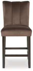 Jeshina - Upholstered Barstool (Set of 2) - Mocha