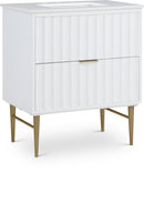 Modernist - Bathroom Vanity With Gold Legs