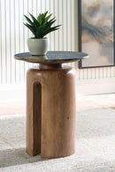 Caplow - Accent Table - Brown / Green