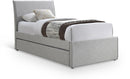 Myles - Linen Twin Trundle Bed