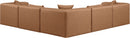 Cube - 5 Piece Modular Corner Sectional