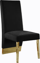 Porsha - Dining Chair with Gold Legs (Set of 2)
