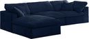 Cozy - 4 Piece Modular Sectional With Chaise